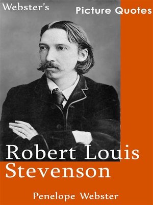 cover image of Webster's Robert Louis Stevenson Picture Quotes